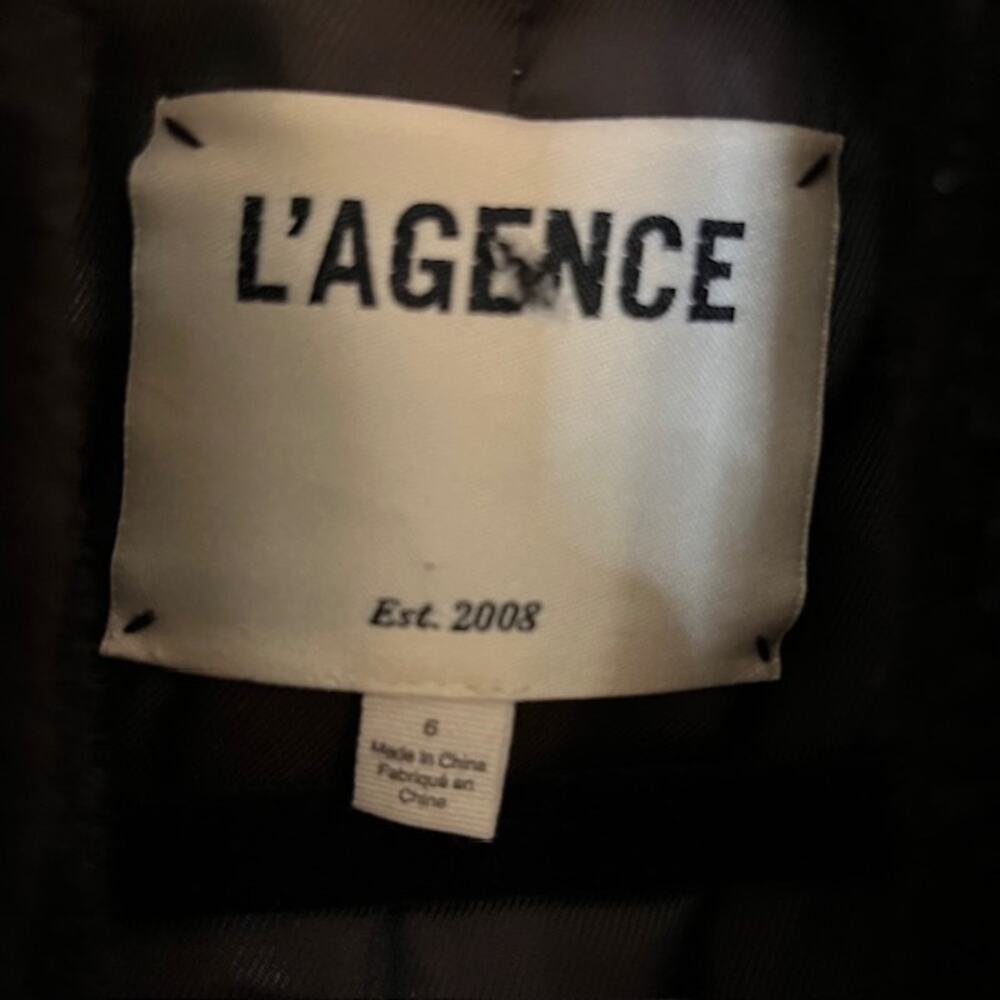 L’Agence Faux Fur Lizbeth Coat - size 6 - Picture 9 of 11